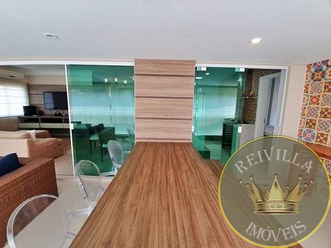 Excelente apartamento, com terraço gourmet, 03 Dormitórios, lazer completo, na praia da Enseada