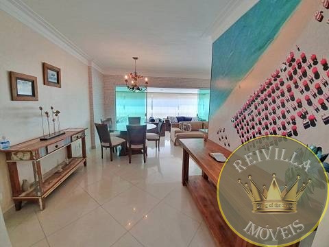 Excelente apartamento, com terraço gourmet, 03 Dormitórios, lazer completo, na praia da Enseada