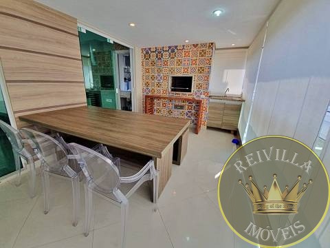 Excelente apartamento, com terraço gourmet, 03 Dormitórios, lazer completo, na praia da Enseada