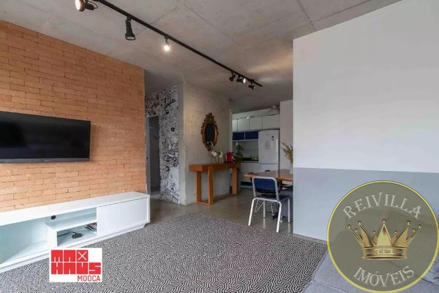 Apartamento moderno na mooca, 74 metros, lazer