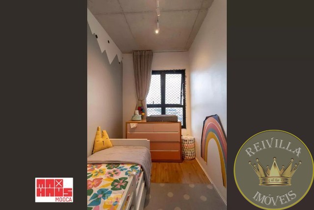 Apartamento moderno na mooca, 74 metros, lazer