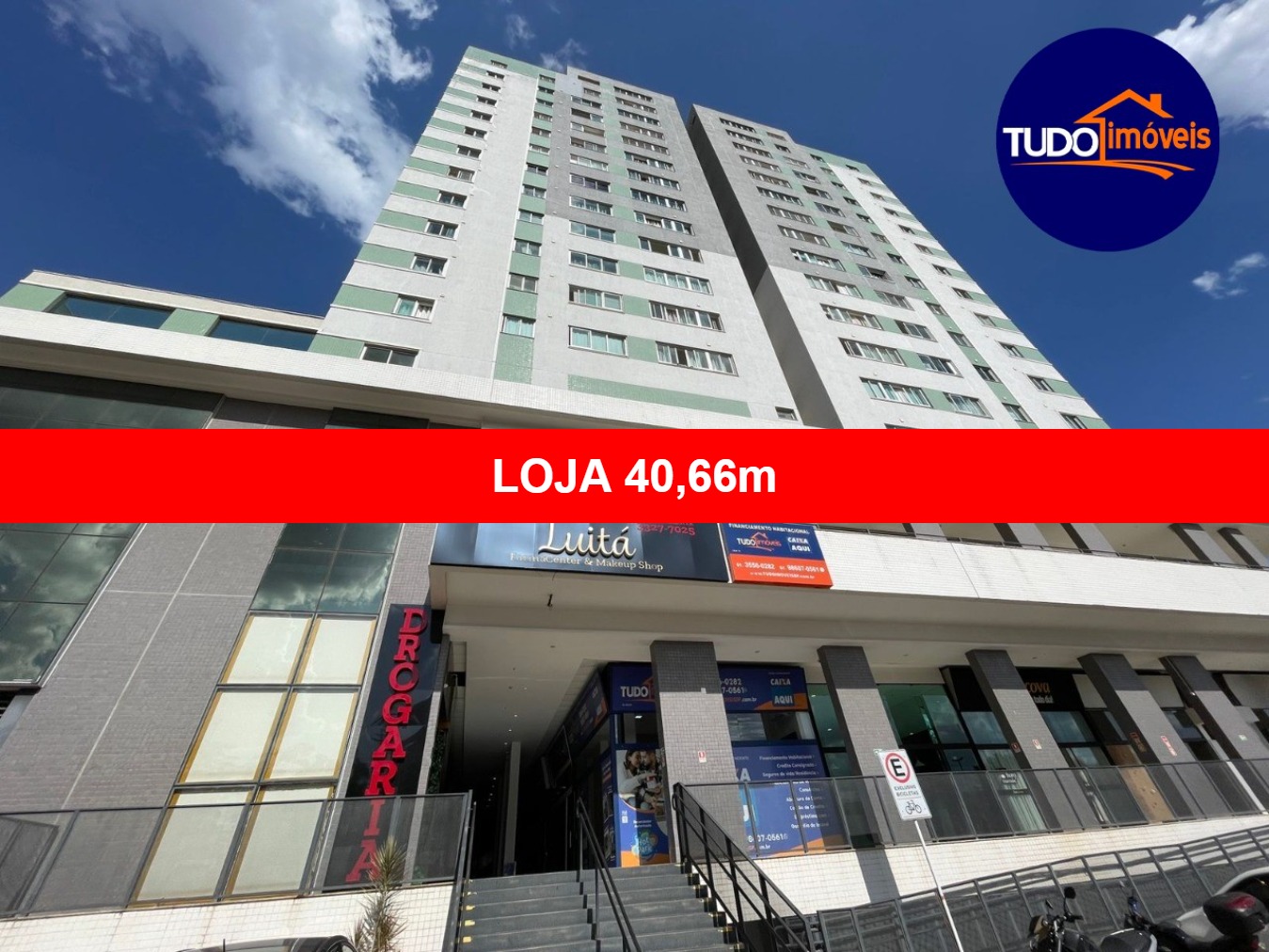 Loja-Salão, 41 m² - Foto 1