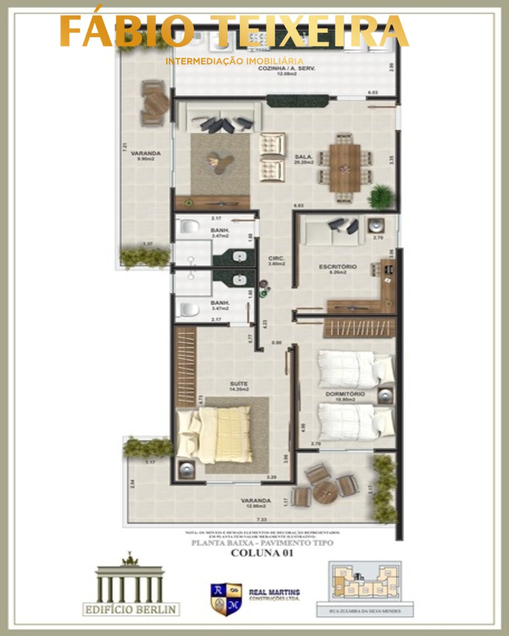 Apartamento, 2 quartos, 90 m² - Foto 2