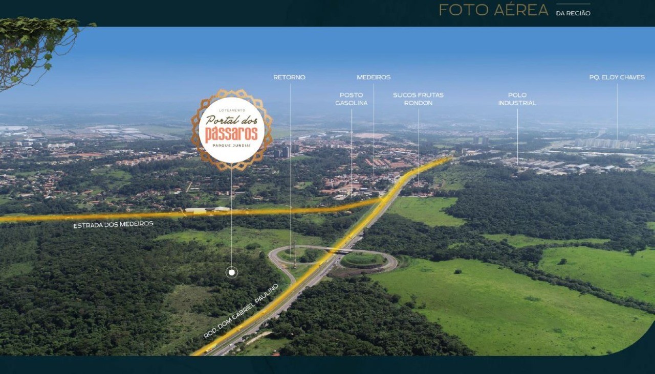 Terreno em PORTAL DOS PÁSSAROS, JUNDIAÍ - Foto 2
