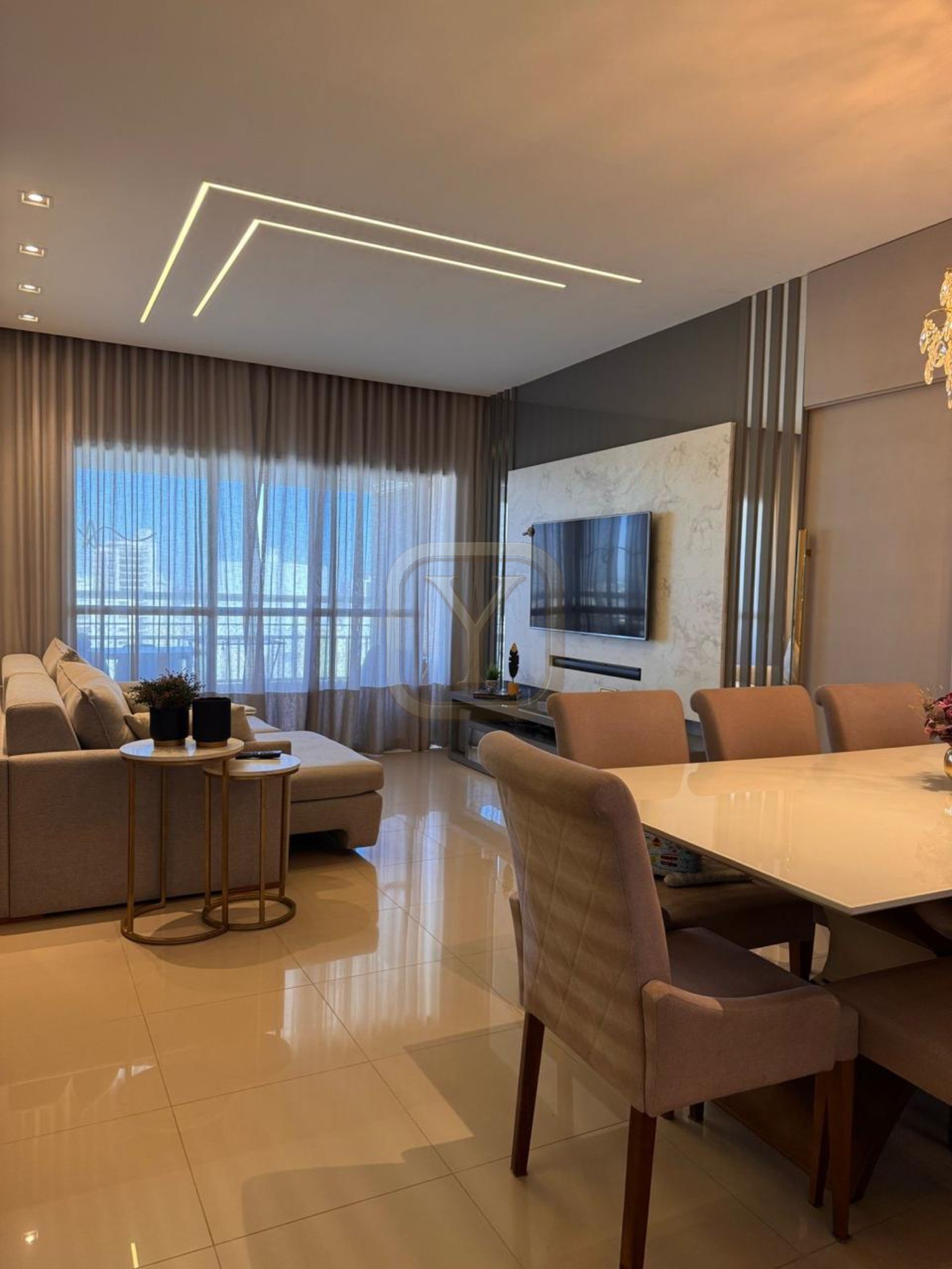 Apartamento à Venda no Edifício Arthur | 114 m², 3 Suítes, Mobiliado e 2 Vagas | Cuiabá/MT