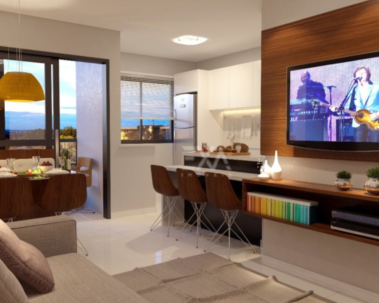 Apartamento, 2 quartos, 60 m² - Foto 3