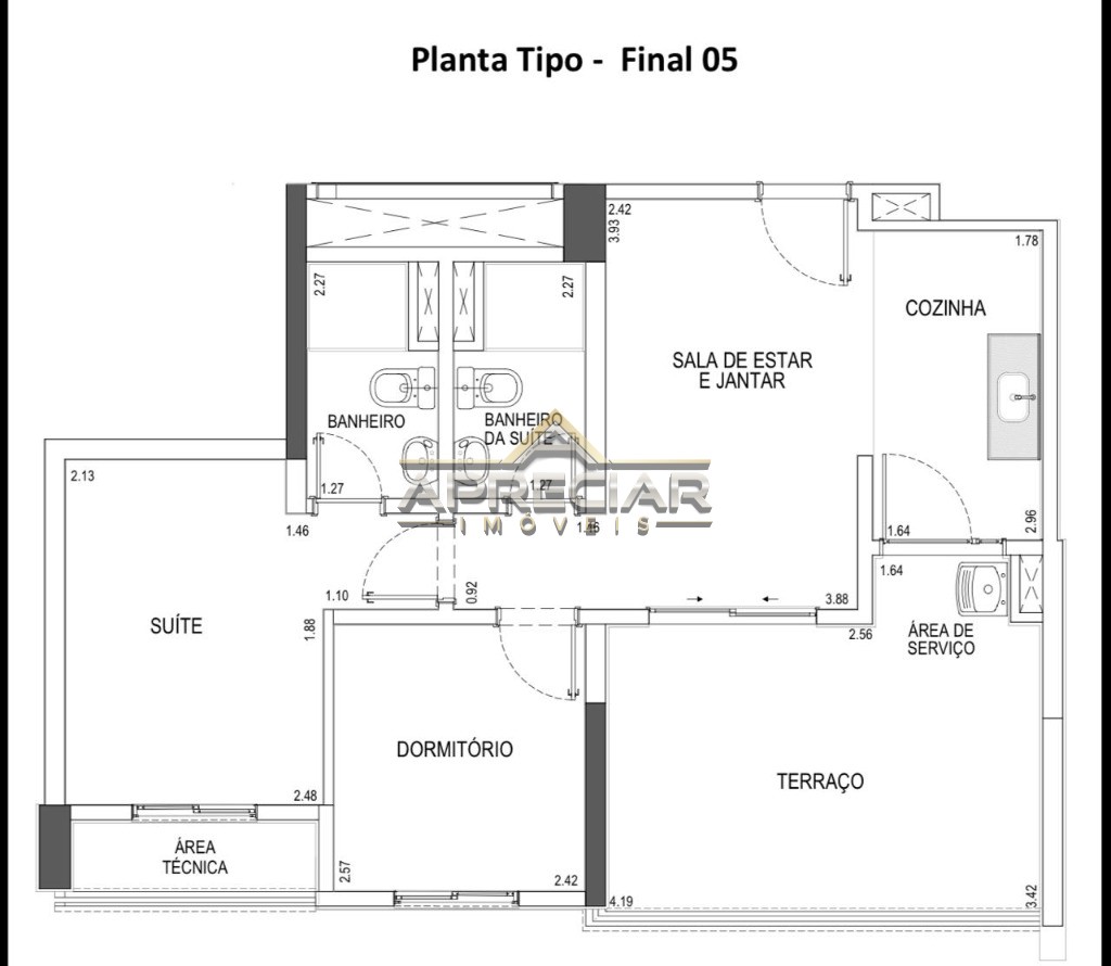 Apartamento, 2 quartos, 58 m² - Foto 16