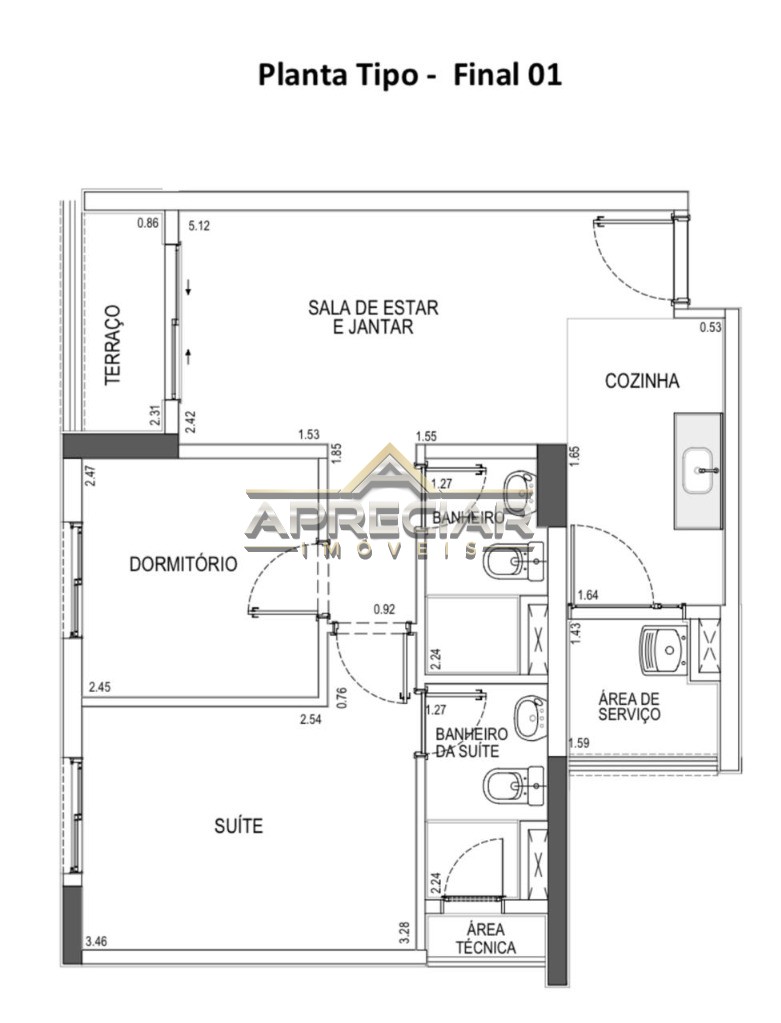 Apartamento, 2 quartos, 48 m² - Foto 15