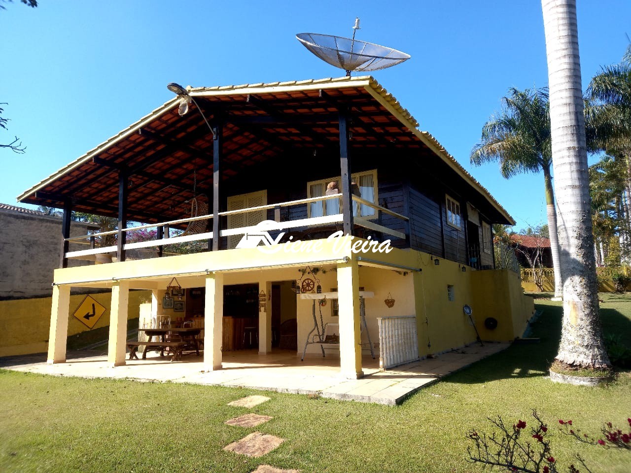Chácara, 3 quartos, 1200 m² - Foto 1