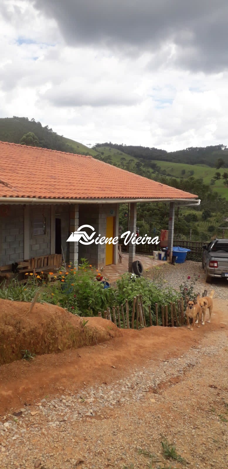 Chácara, 3 quartos, 1200 m² - Foto 1