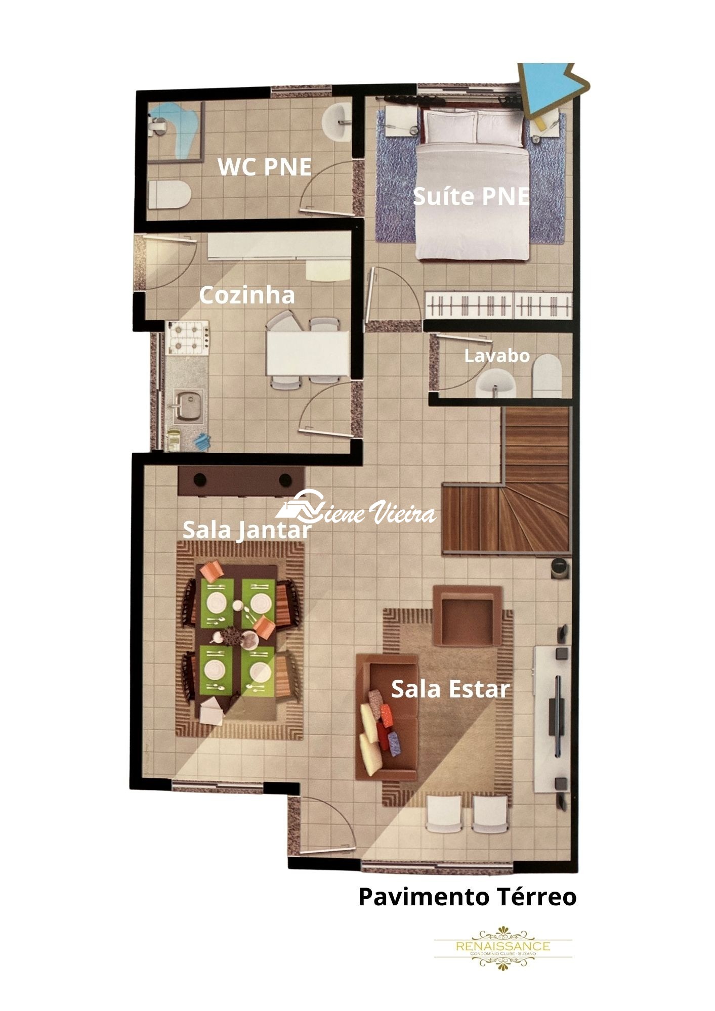 Casa de Condomínio, 4 quartos - Foto 3
