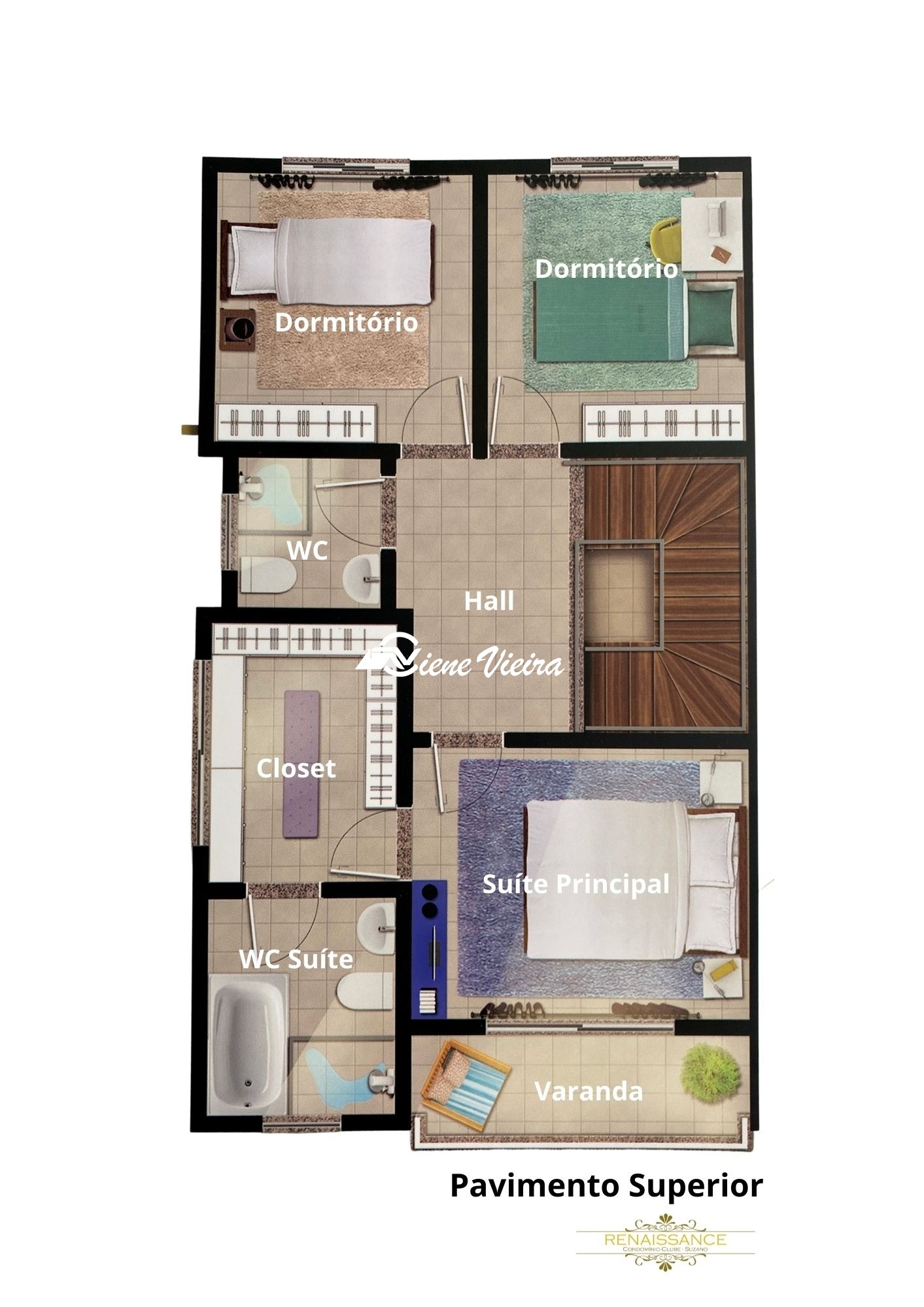 Casa de Condomínio, 4 quartos - Foto 2