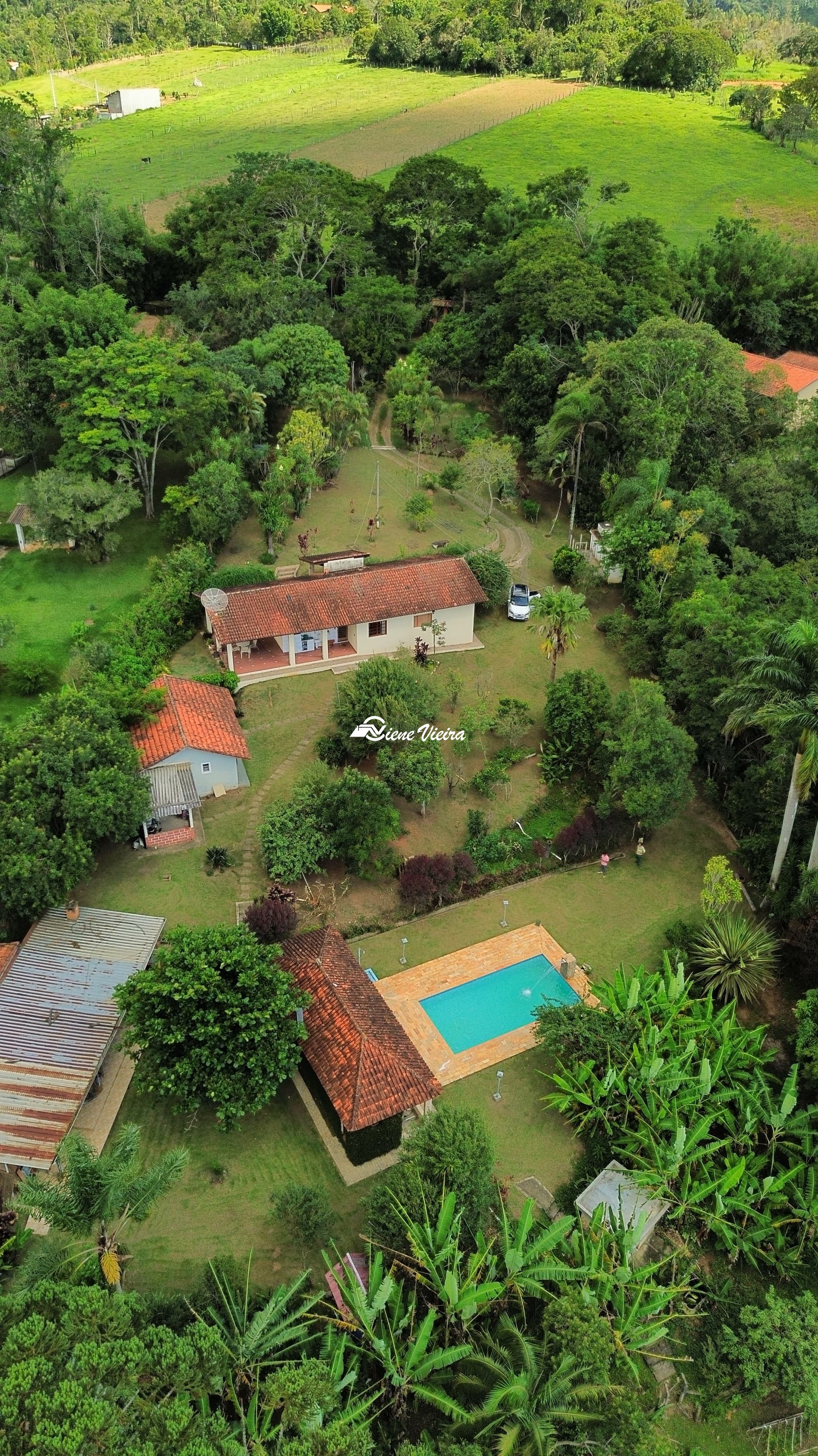 Sítio, 3 quartos, 2 hectares - Foto 1