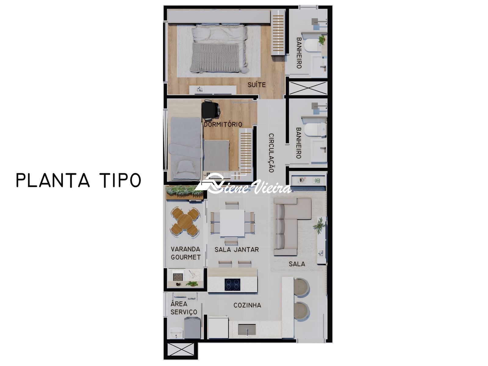 Apartamento, 2 quartos, 59 m² - Foto 17