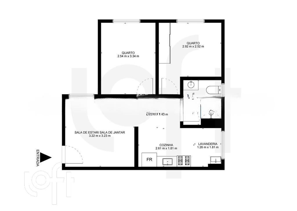 Apartamento, 2 quartos, 46 m² - Foto 21