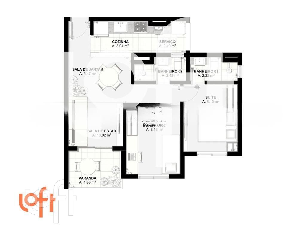 Apartamento, 1 quarto, 69 m² - Foto 18