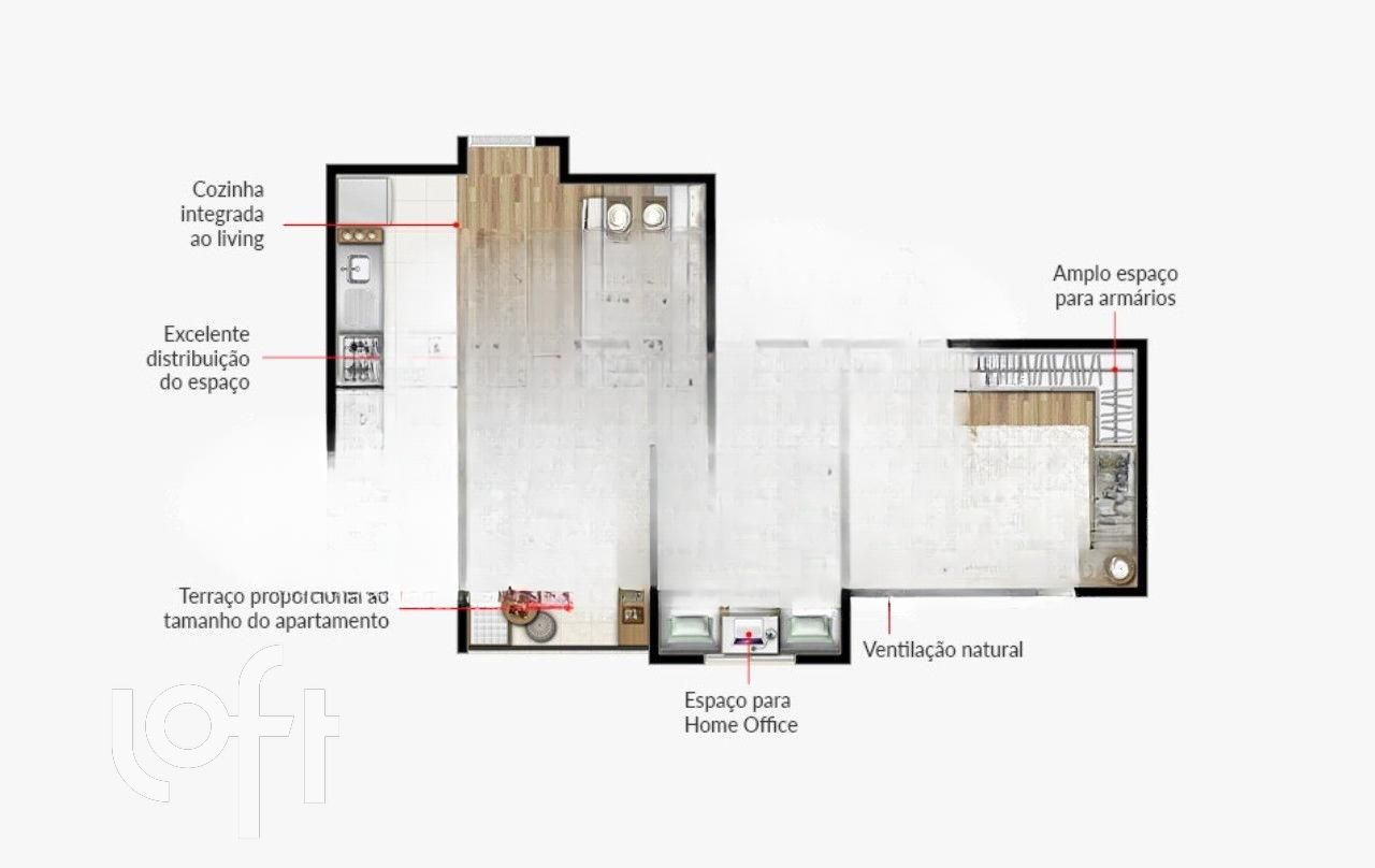 Apartamento, 2 quartos, 52 m² - Foto 10