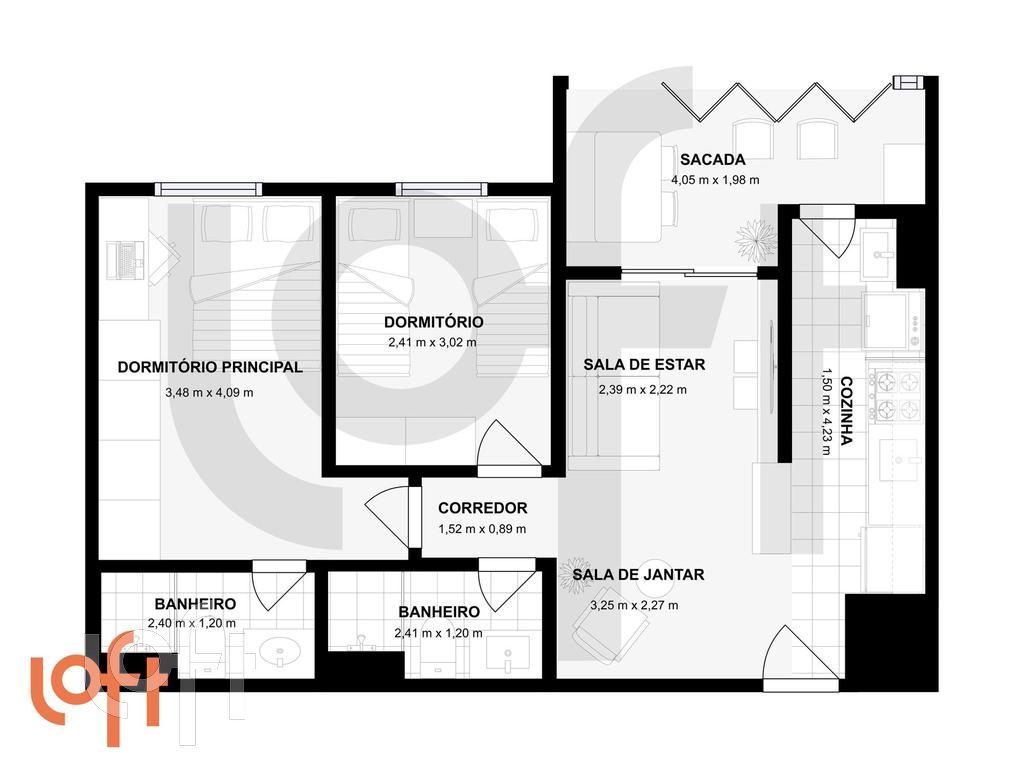 Apartamento, 2 quartos, 56 m² - Foto 37