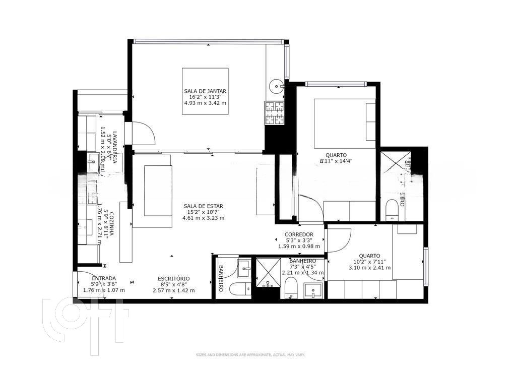 Apartamento, 2 quartos, 119 m² - Foto 43