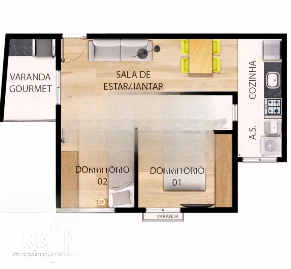 Apartamento, 2 quartos, 48 m² - Foto 5