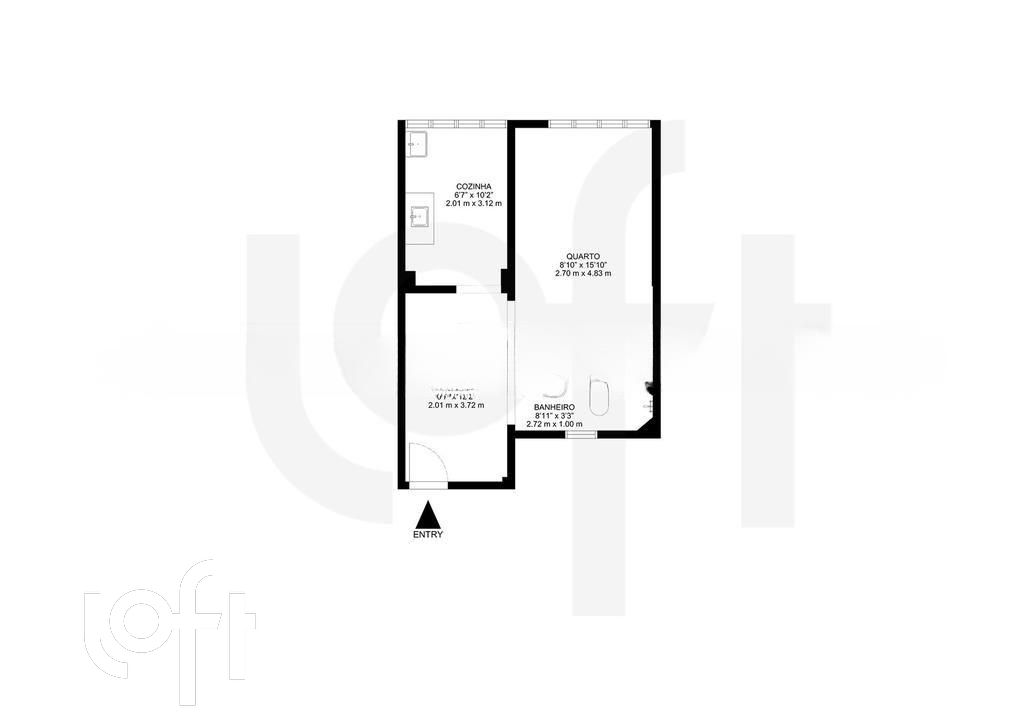 Apartamento, 1 quarto, 25 m² - Foto 8