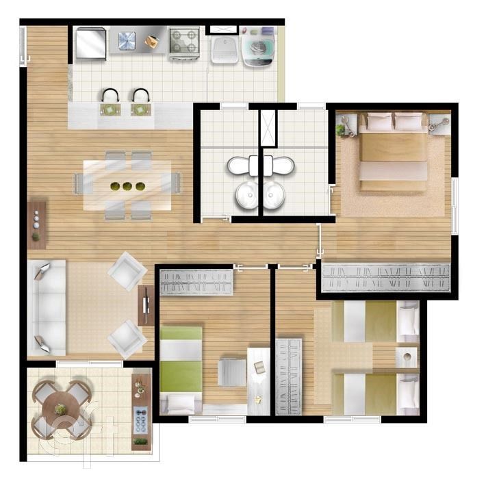 Apartamento, 2 quartos, 70 m² - Foto 12