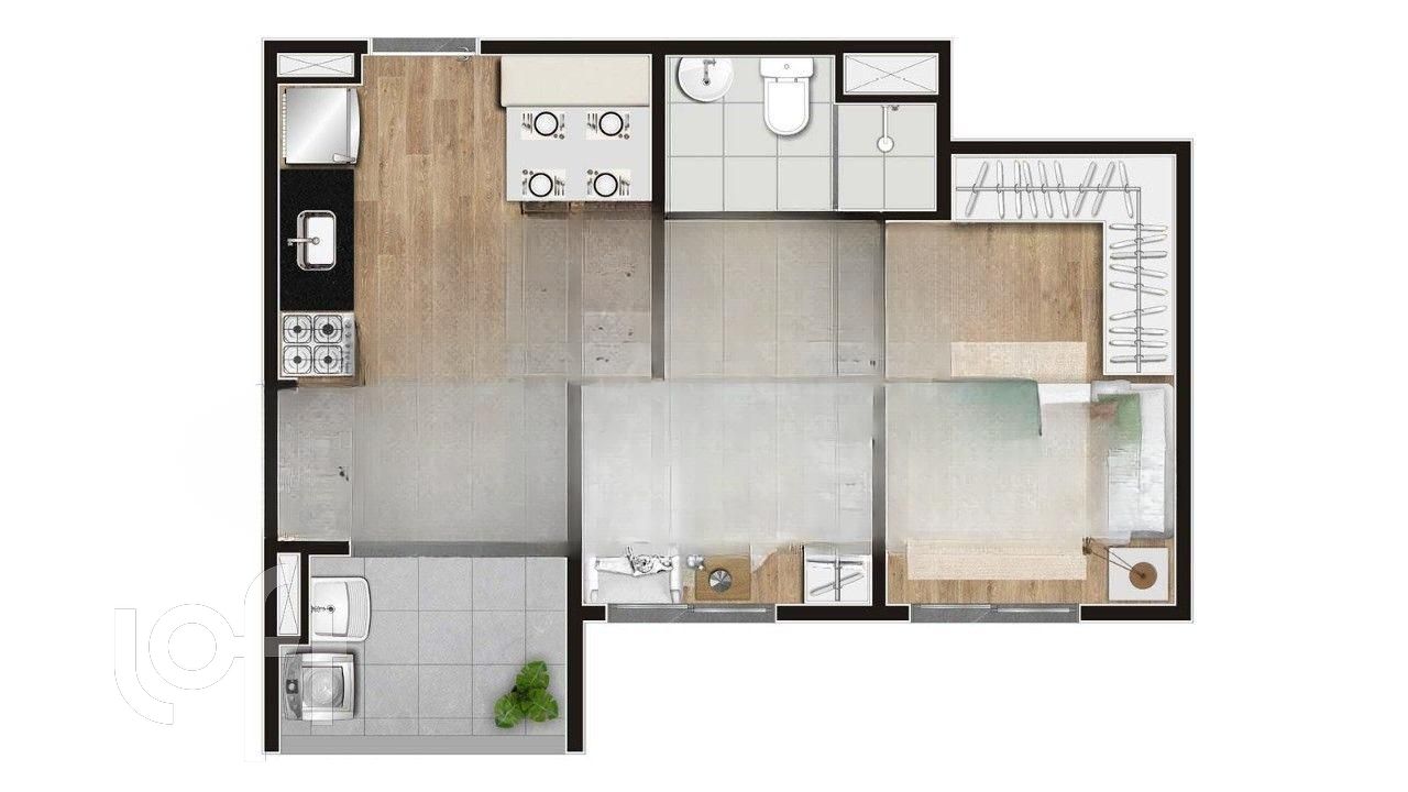 Apartamento, 2 quartos, 42 m² - Foto 12