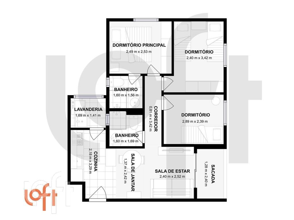 Apartamento à venda com 2 quartos, 48m² - Foto 28