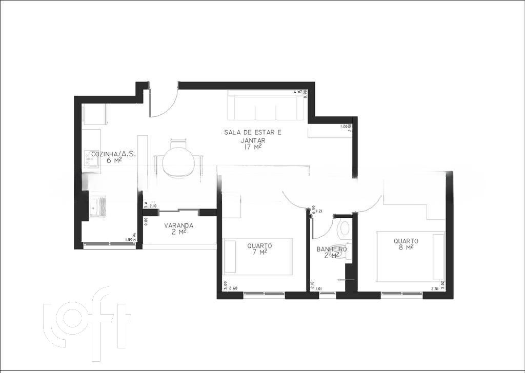 Apartamento, 2 quartos, 48 m² - Foto 15