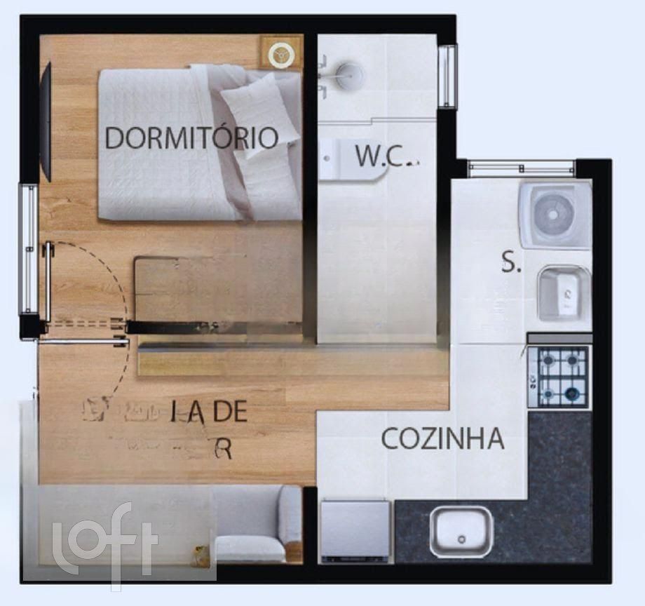 Apartamento, 1 quarto, 25 m² - Foto 14