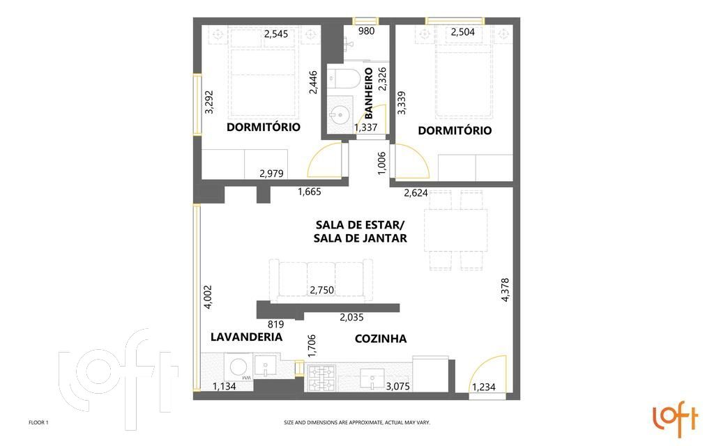 Apartamento à venda com 2 quartos, 55m² - Foto 17