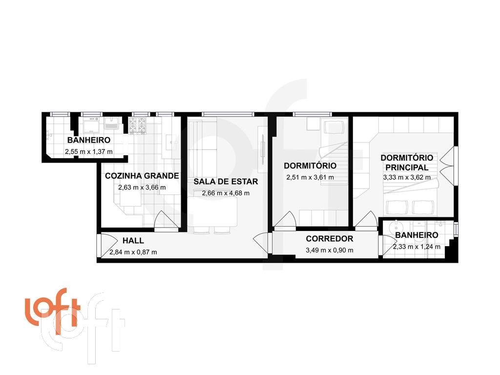 Apartamento à venda com 2 quartos, 64m² - Foto 55