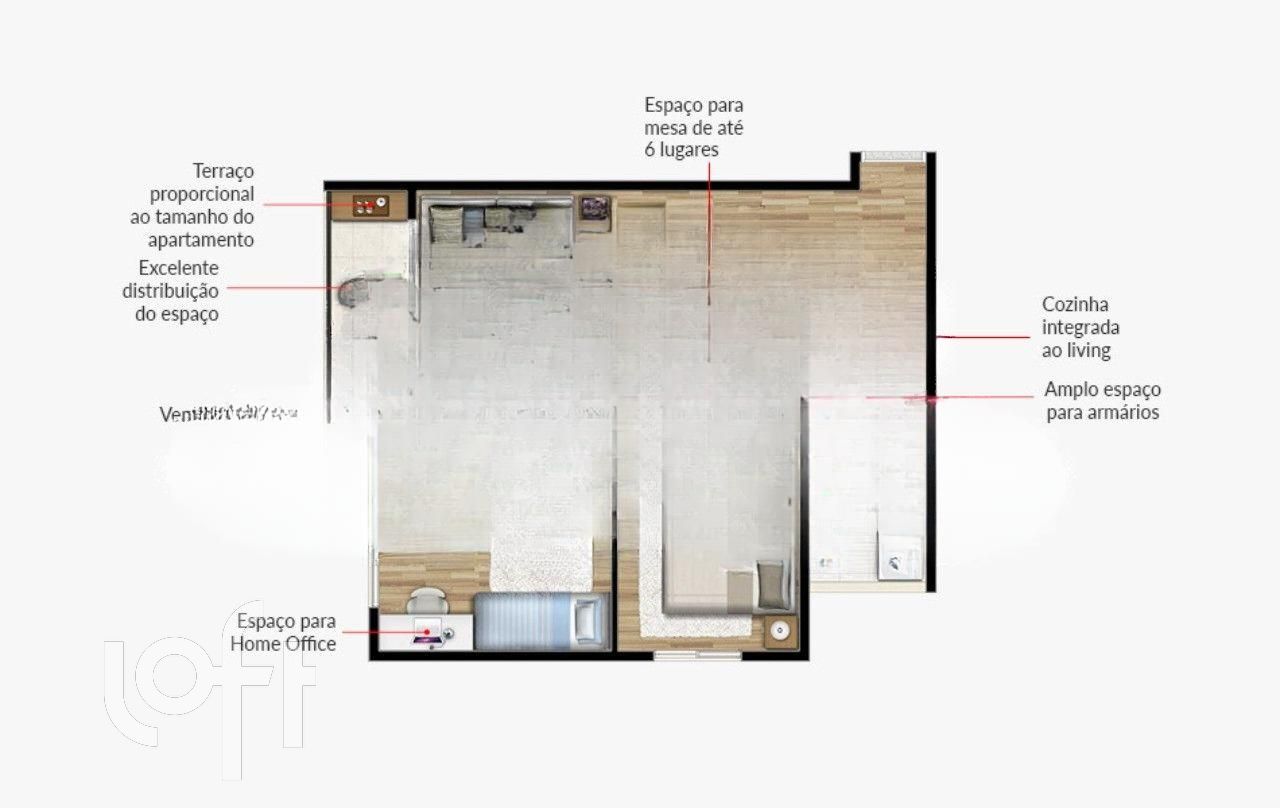 Apartamento, 2 quartos, 52 m² - Foto 9