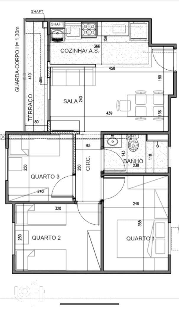 Apartamento, 3 quartos, 54 m² - Foto 36