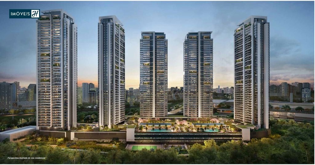 Apartamento à venda com 4 quartos, 326m² - Foto 1