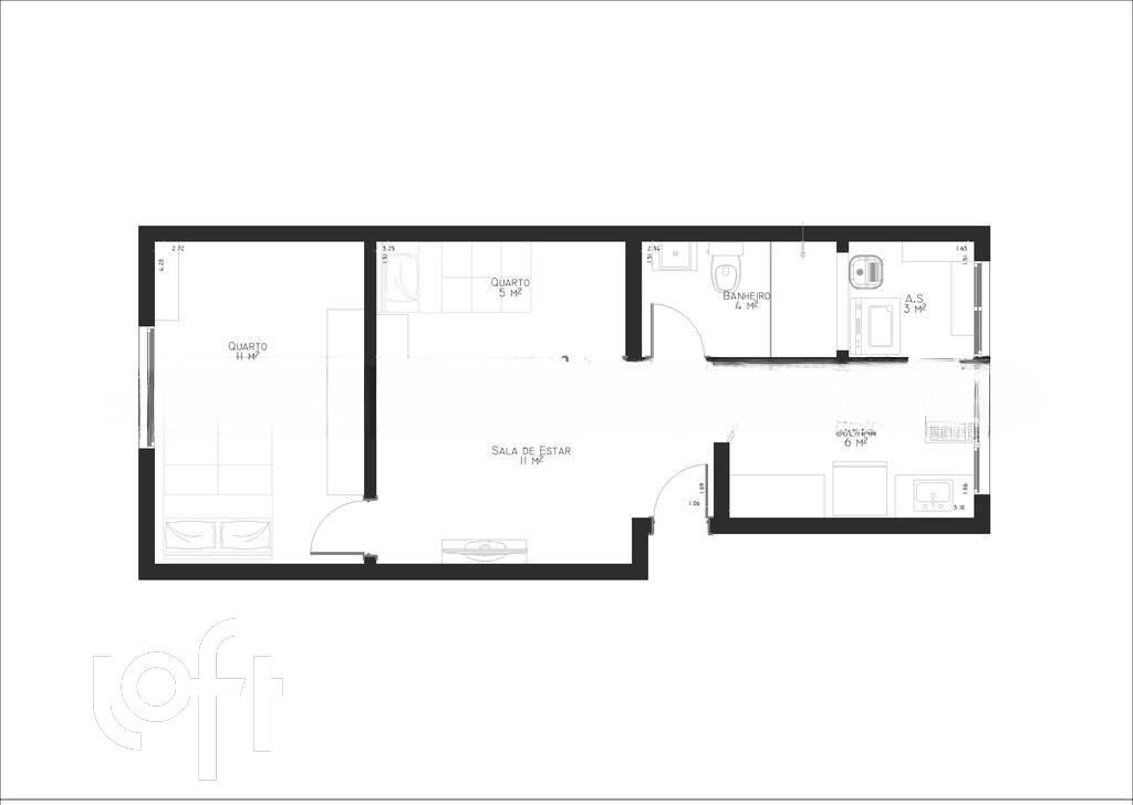 Apartamento, 1 quarto, 48 m² - Foto 14