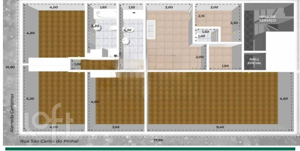 Apartamento, 3 quartos, 183 m² - Foto 4