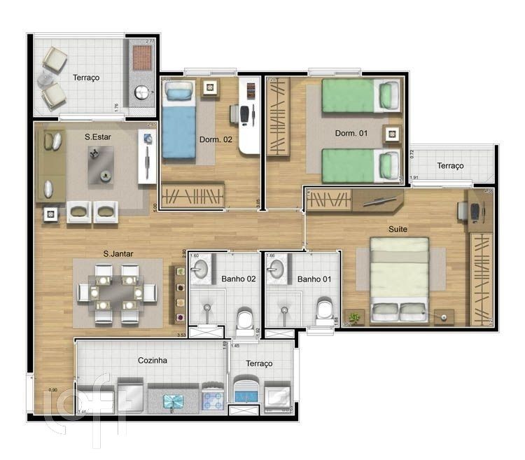 Apartamento à venda com 3 quartos, 78m² - Foto 16