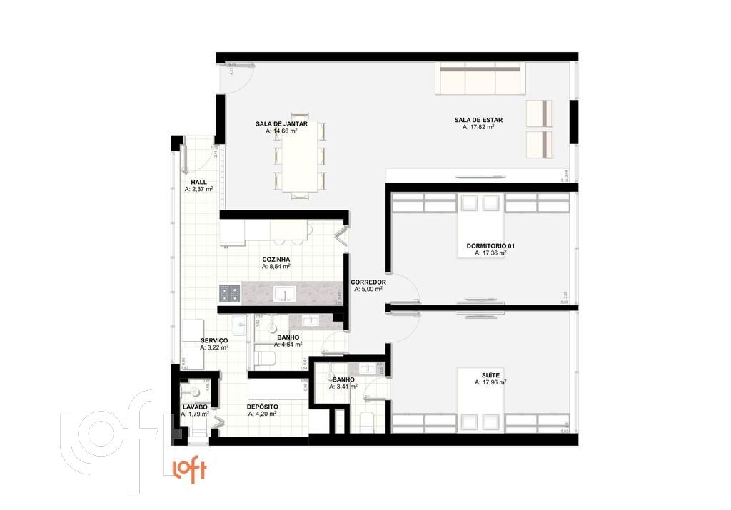 Apartamento, 2 quartos, 104 m² - Foto 22