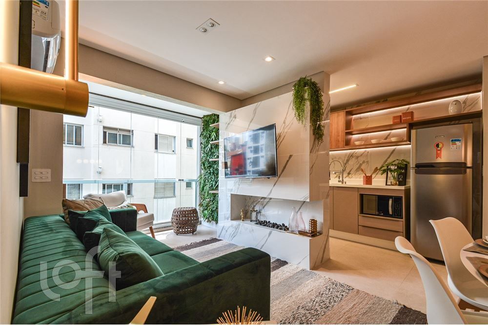 Apartamento à venda com 1 quarto, 42m² - Foto 1