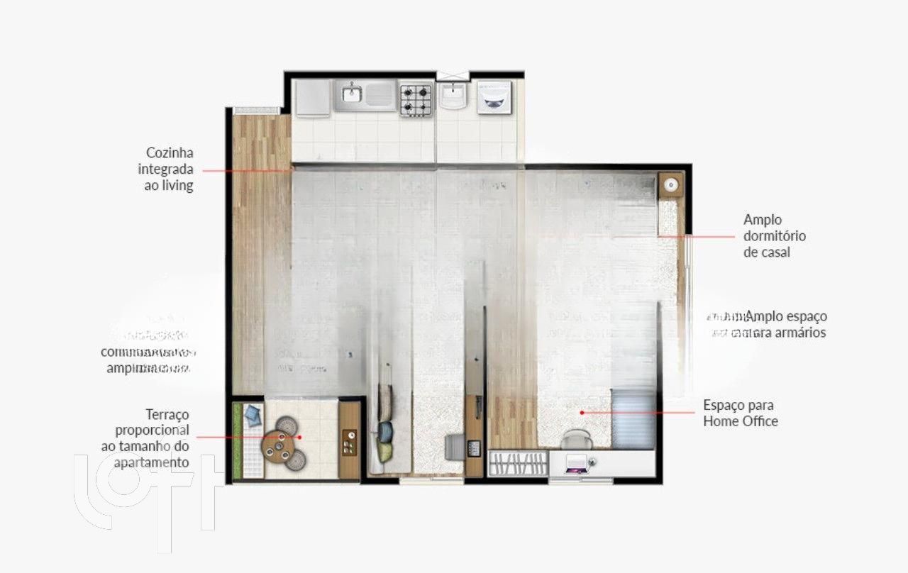 Apartamento, 2 quartos, 52 m² - Foto 15