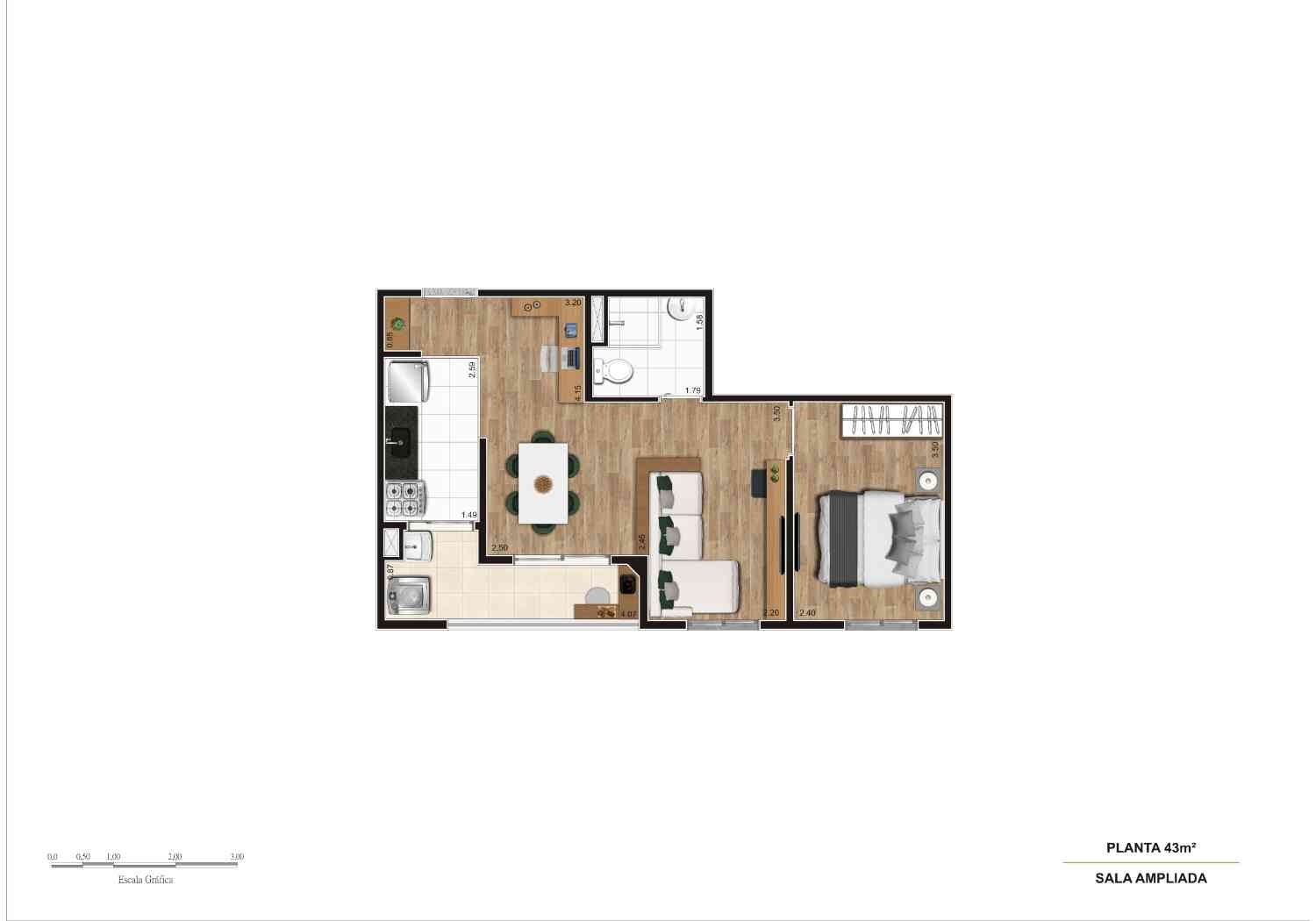 Apartamento, 2 quartos, 41 m² - Foto 18