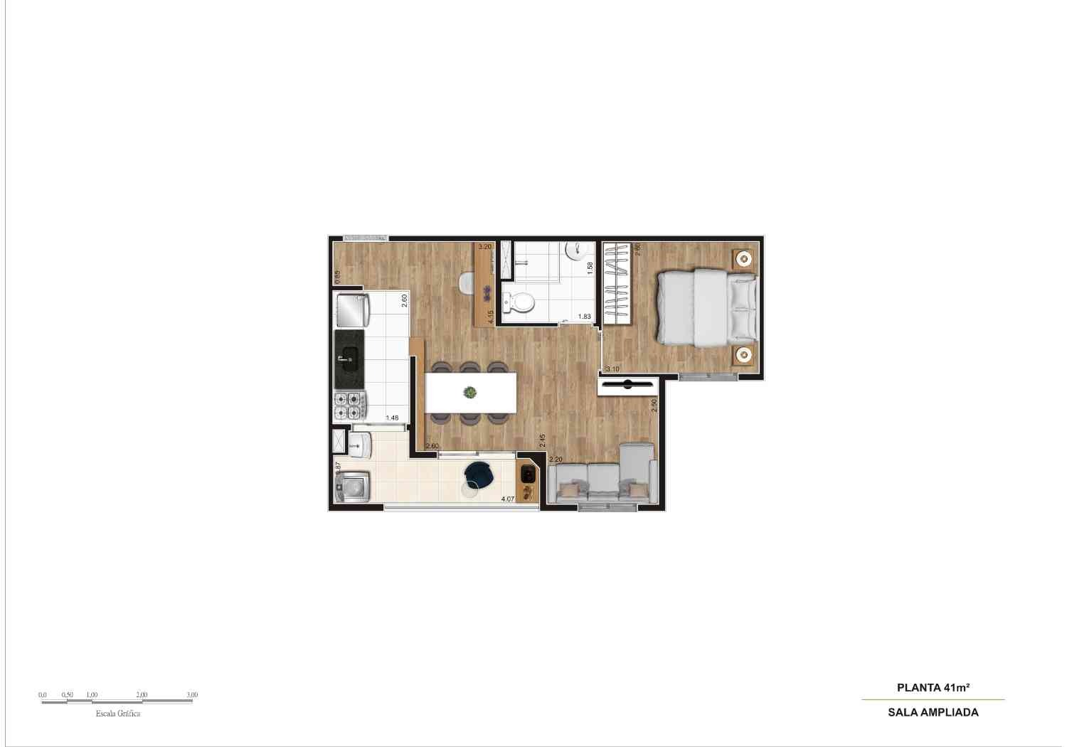 Apartamento, 2 quartos, 41 m² - Foto 21