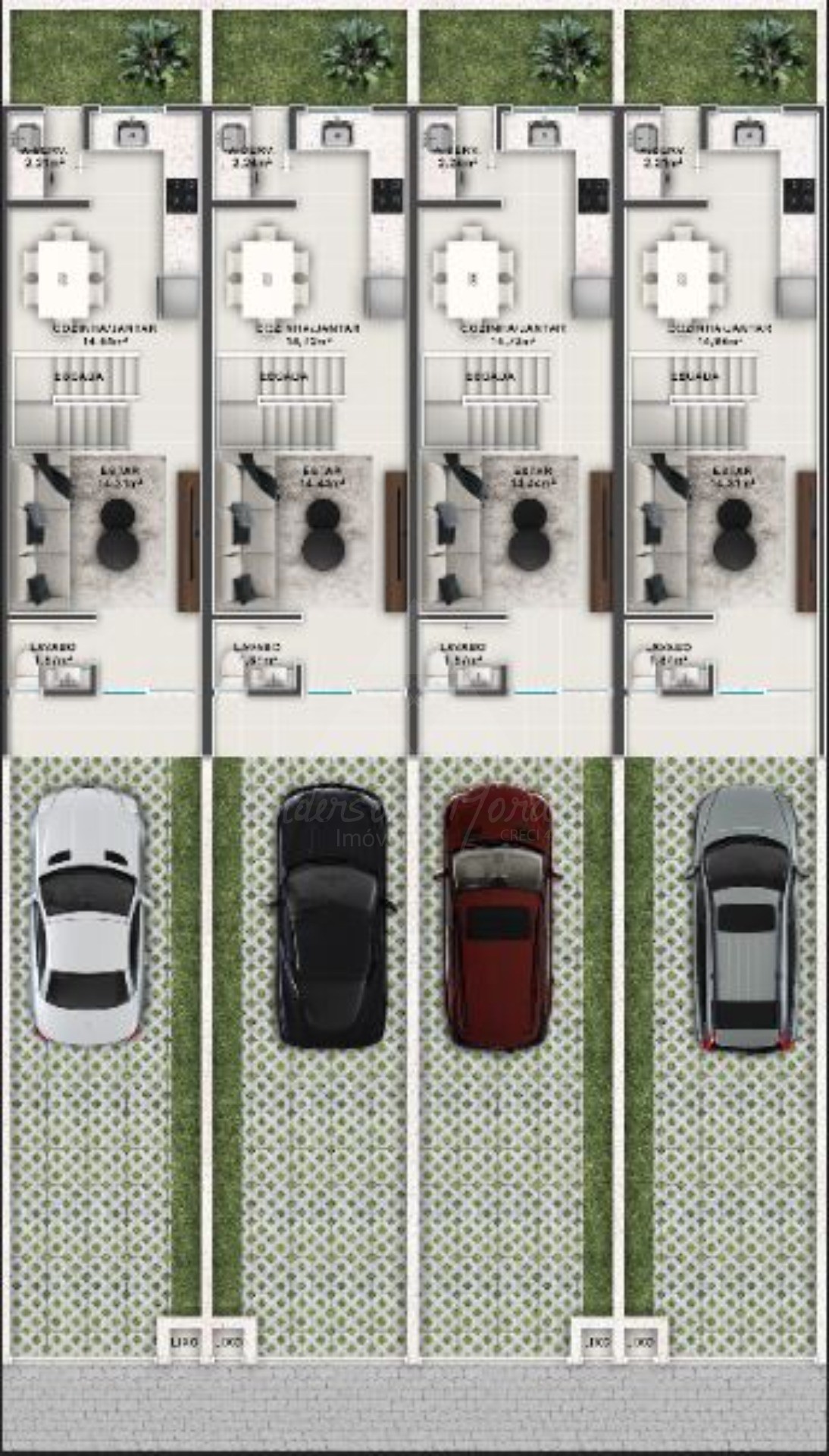 Sobrado, 2 quartos, 83 m² - Foto 3