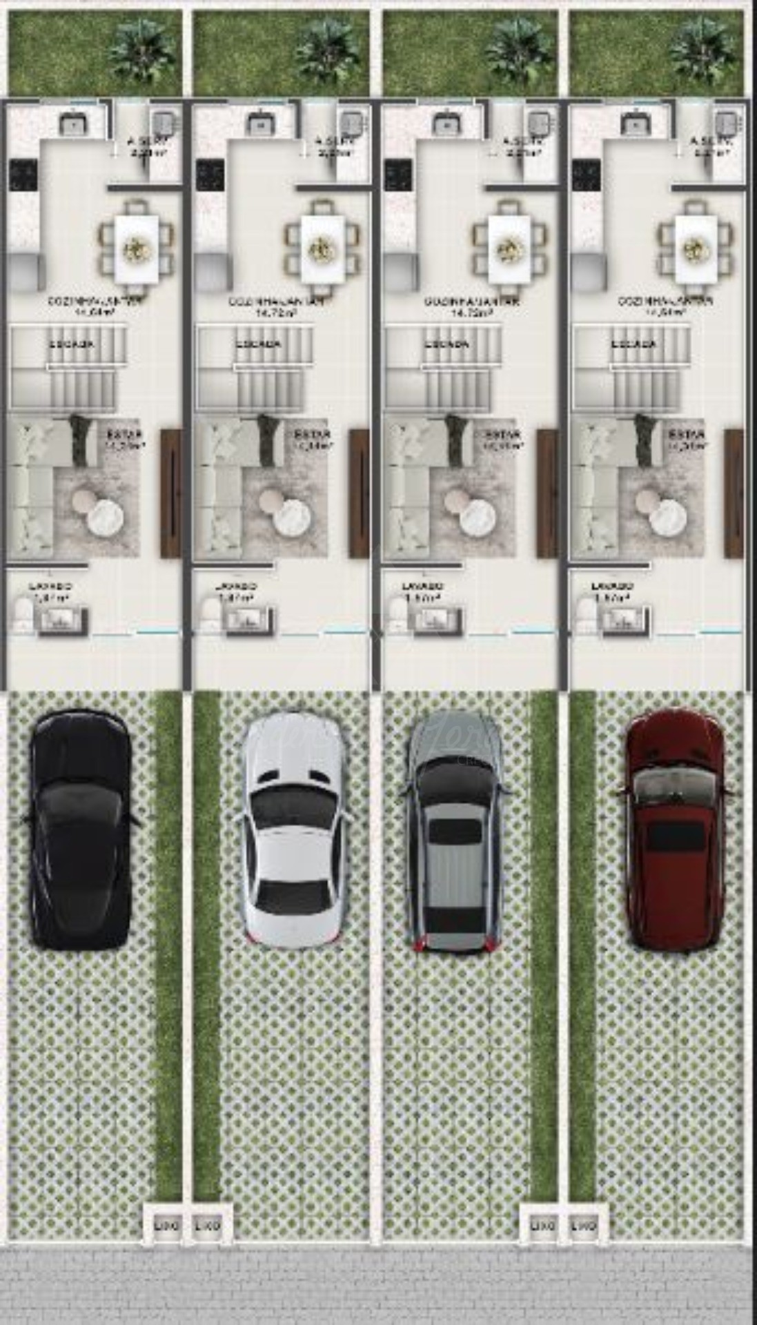 Sobrado, 2 quartos, 83 m² - Foto 3