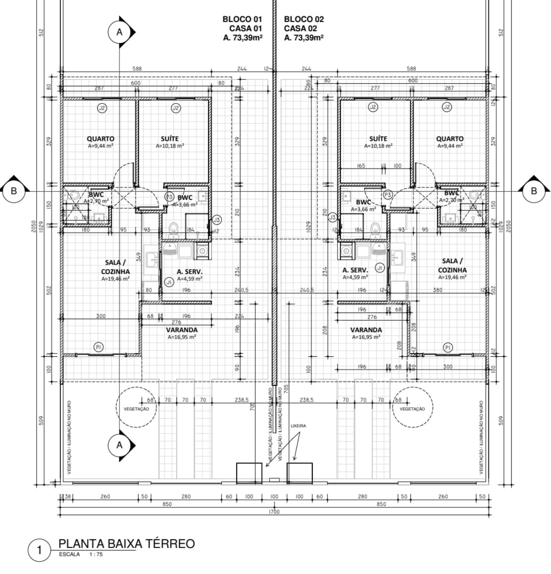 Casa, 2 quartos, 73 m² - Foto 2