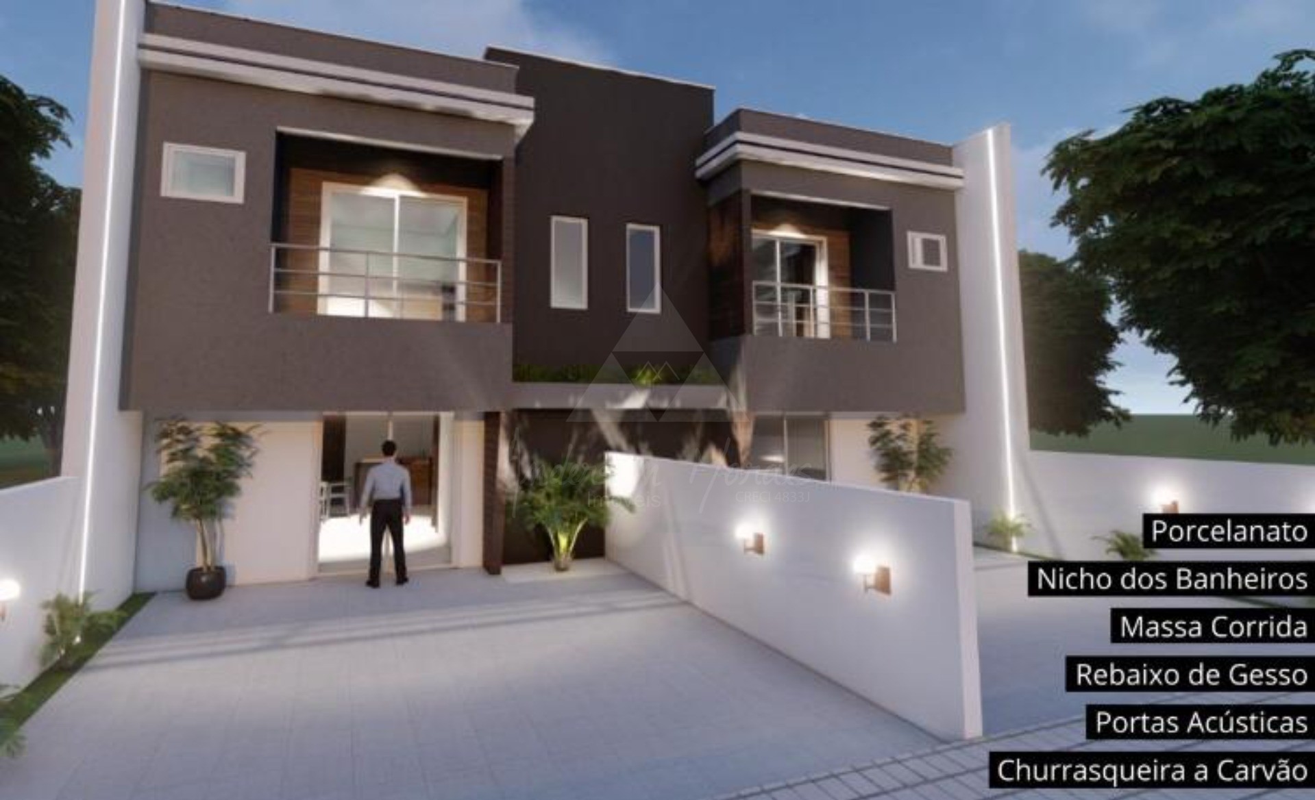 Sobrado, 2 quartos, 84 m² - Foto 1