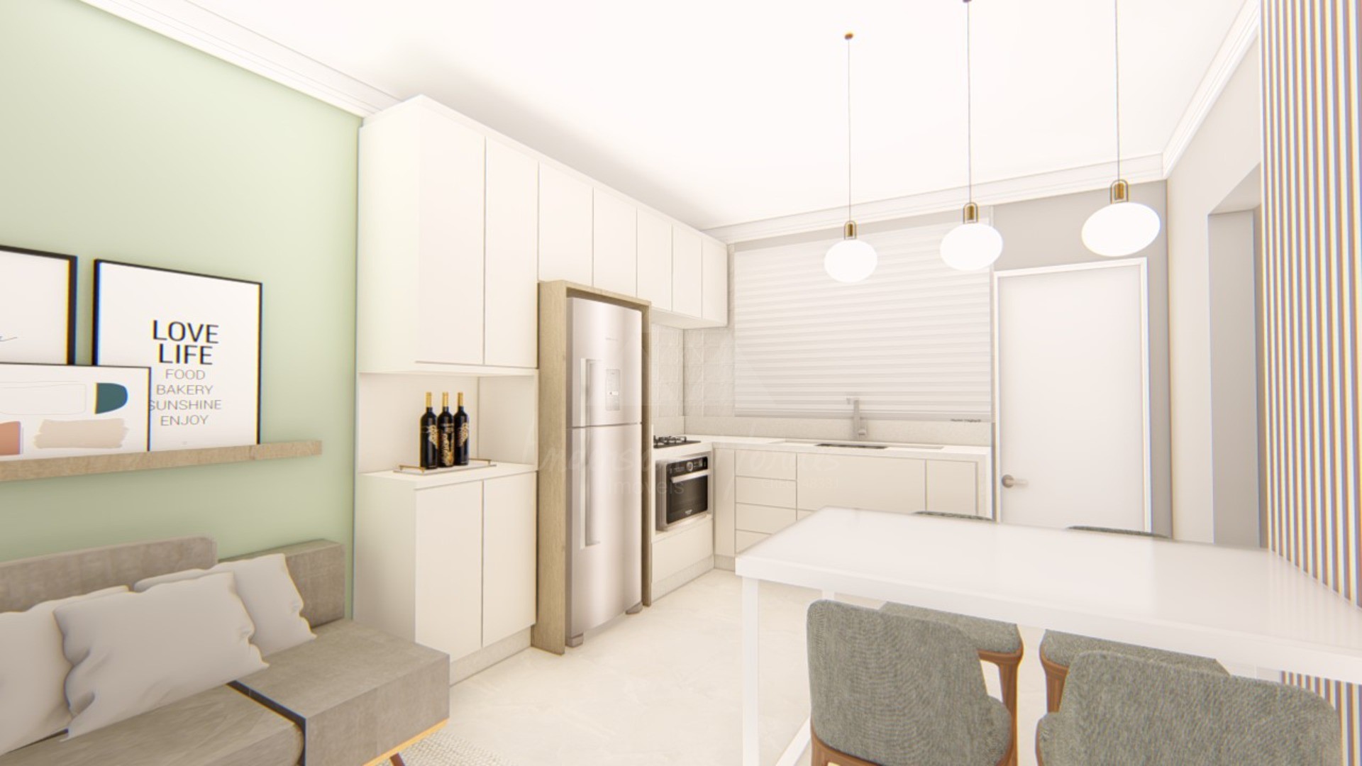 Casa, 2 quartos, 61 m² - Foto 8