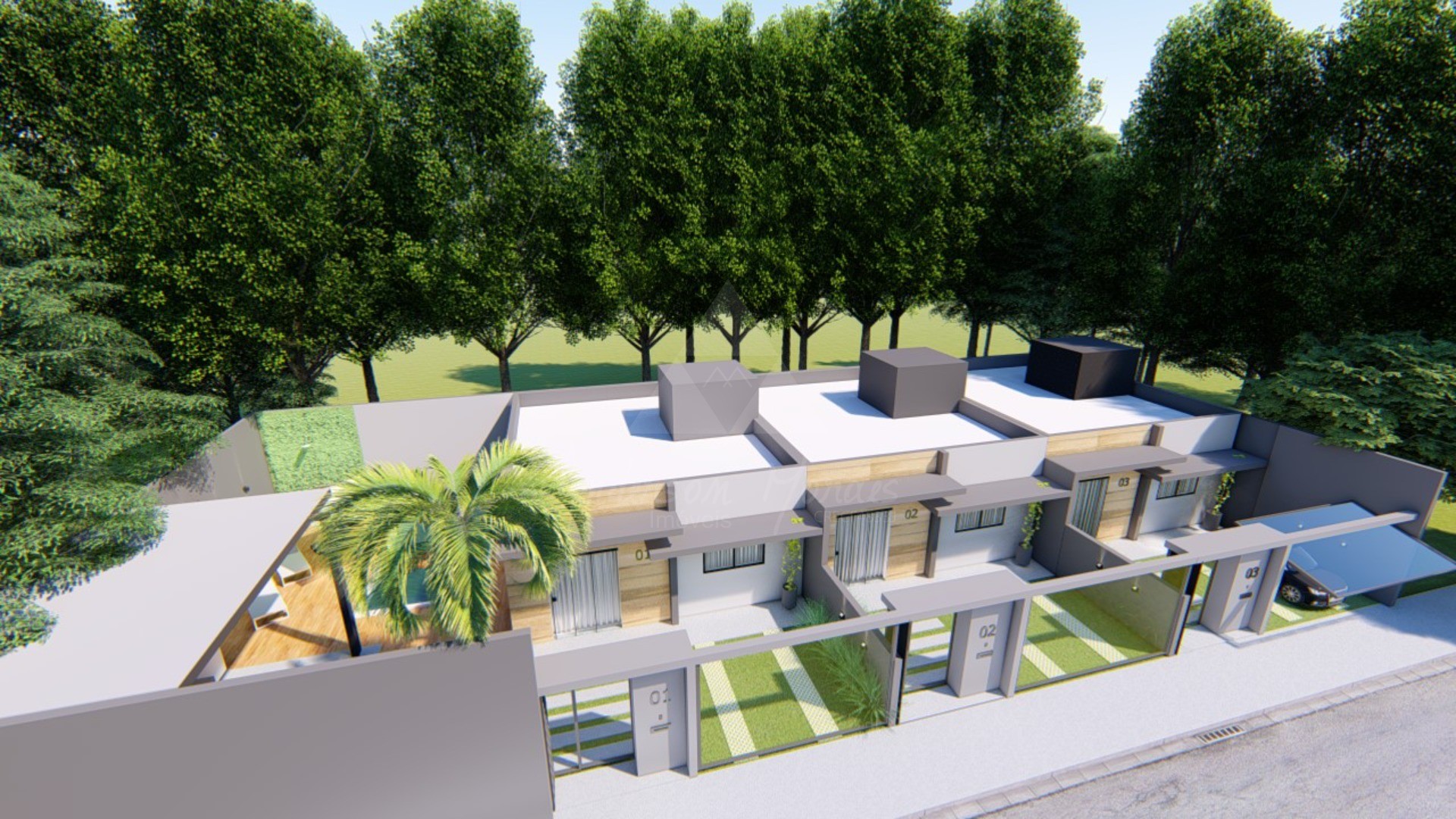 Casa, 2 quartos, 61 m² - Foto 1