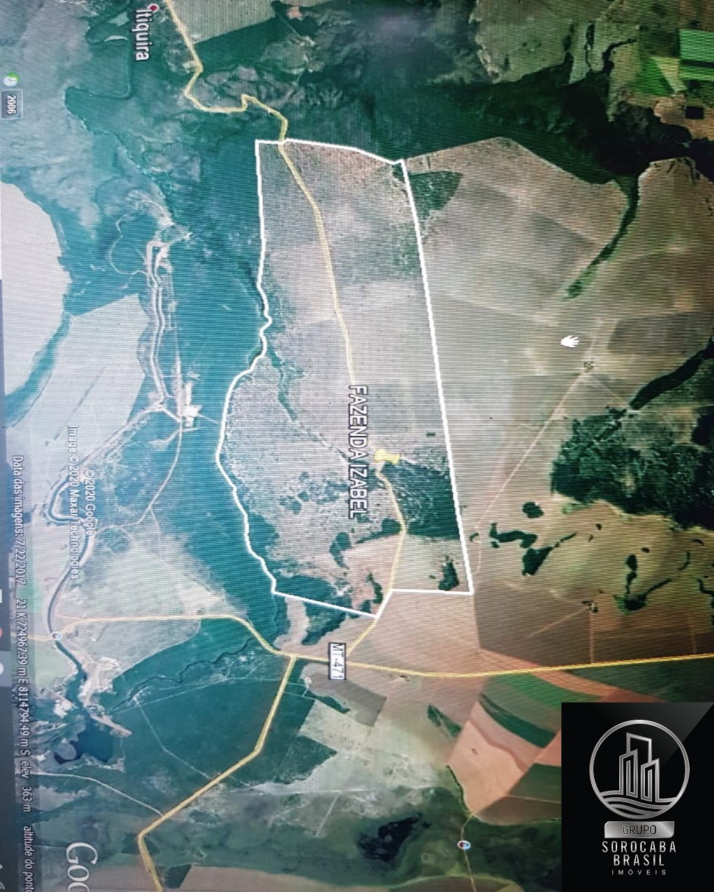 Fazenda à venda, 6000000 m² - zona rural - itiquira/mt - ent